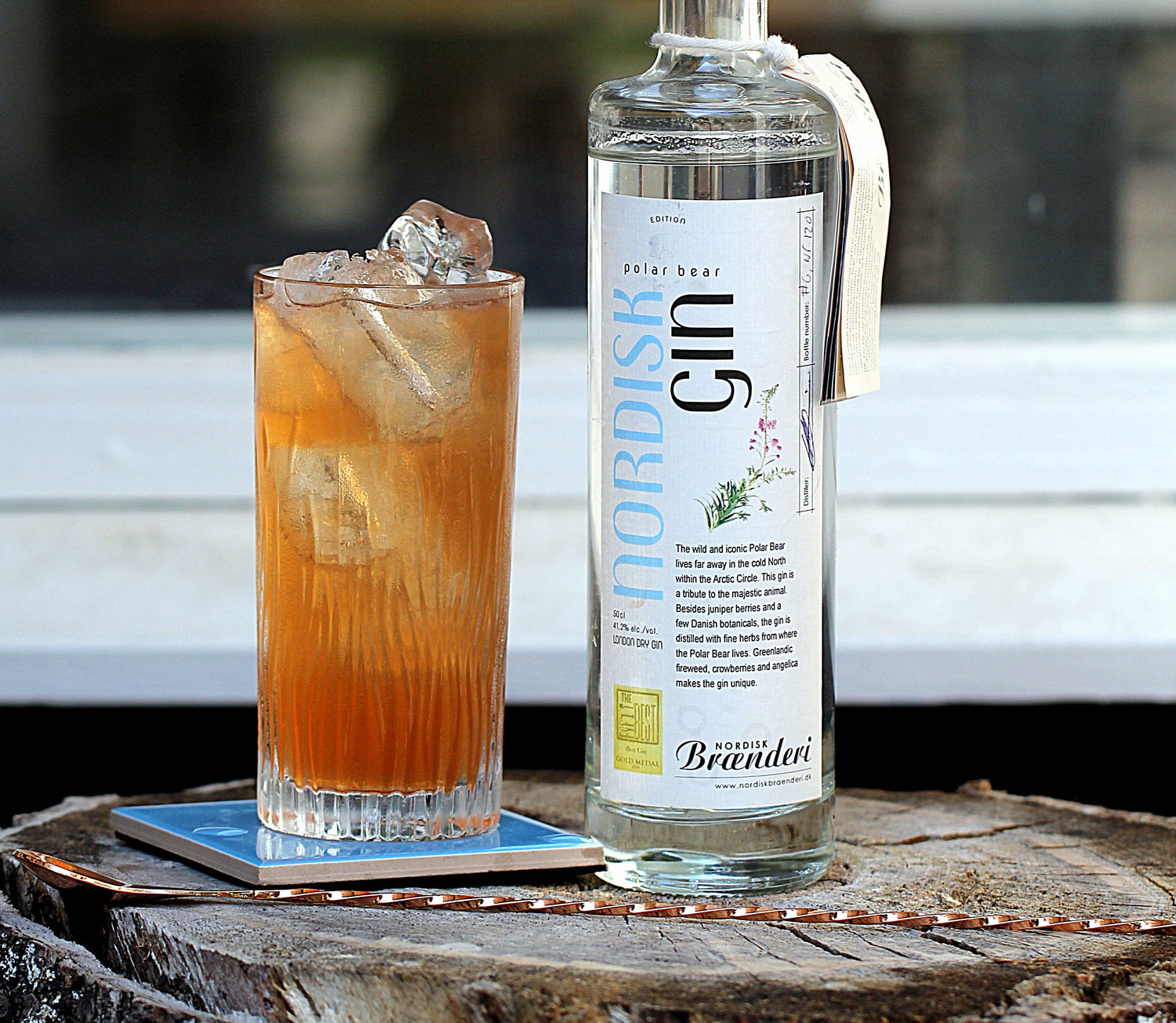 Rhubarb Collins – sommer på glas